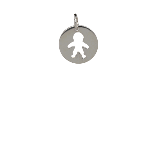 Boy Disk Charm