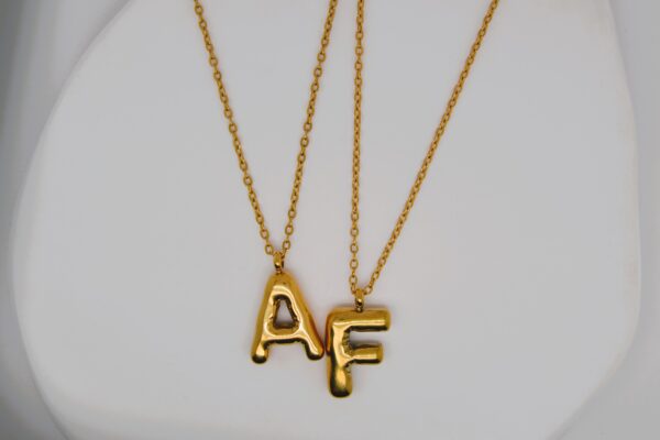 Gold Initial Necklace