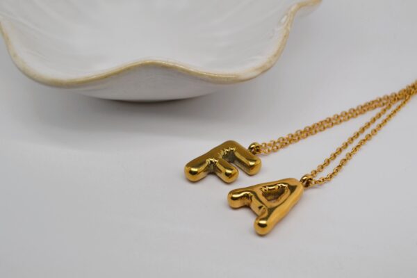 Gold Initial Necklace