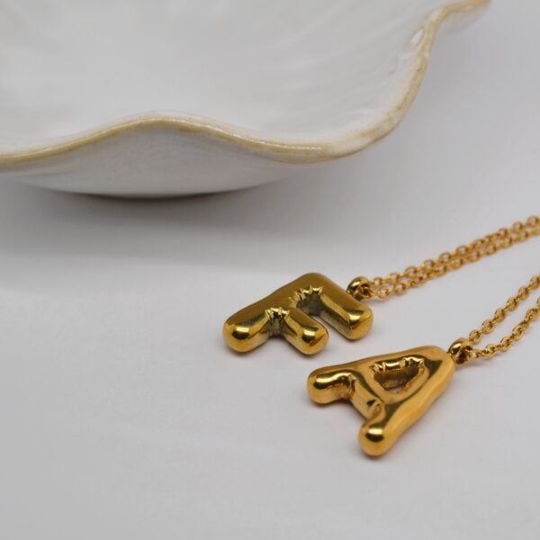 Gold Initial Necklace