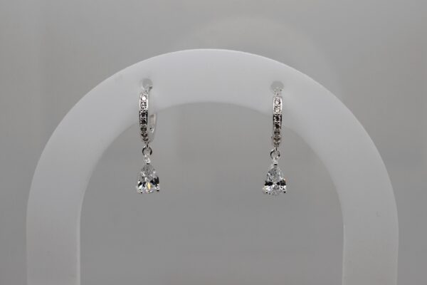 Bling Tear Drop Earrings