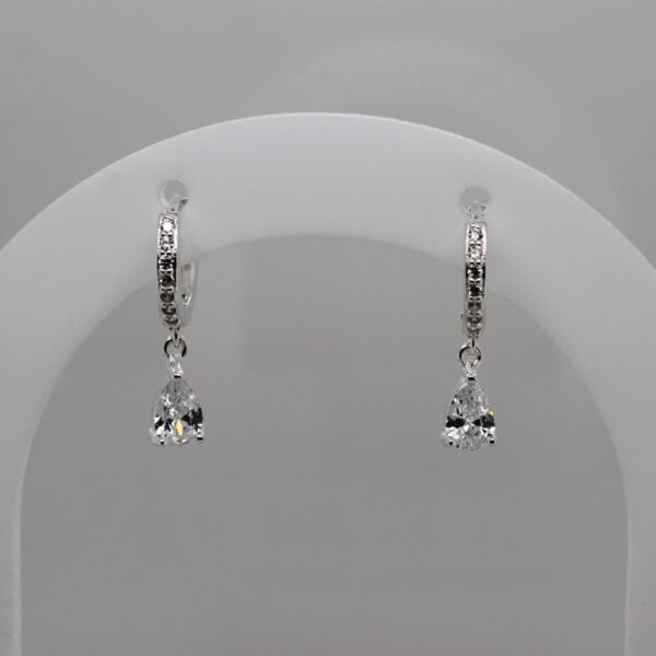 Bling Tear Drop Earrings
