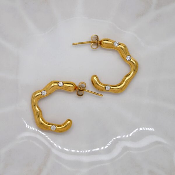 Elle | Stainless Steel Earrings