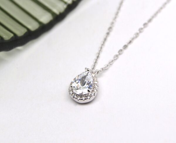 Pear Pendant Necklace