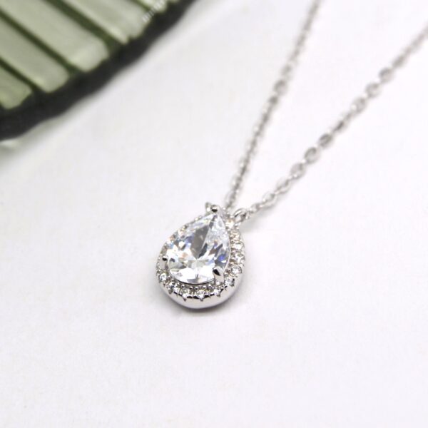 Pear Pendant Necklace