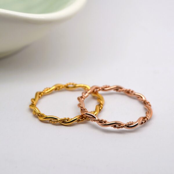 Gold Twisty Ring
