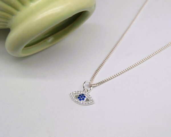 Tiny Evil Eye Necklace