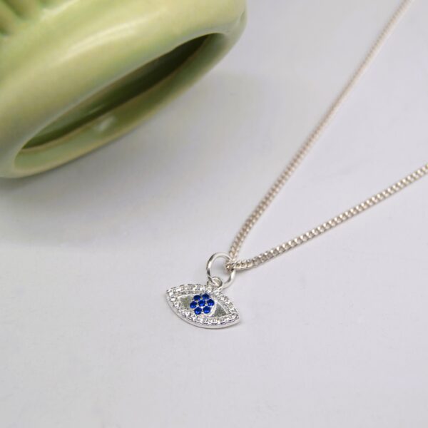 Tiny Evil Eye Necklace