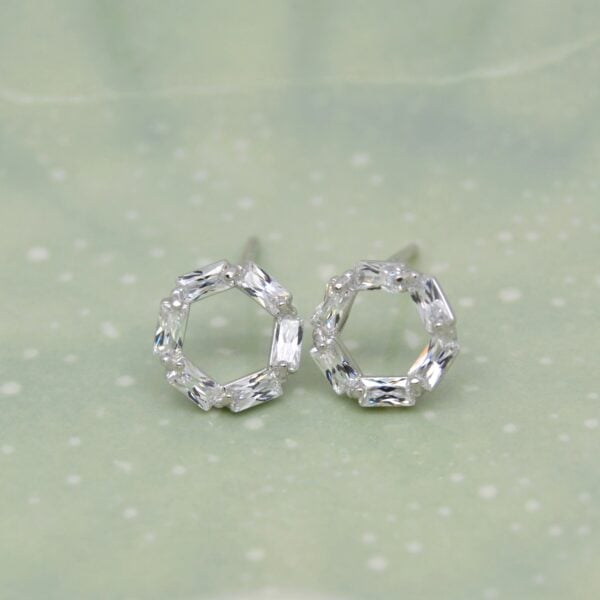Bling Circle Stud