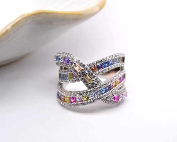 Courtney Silver Rings