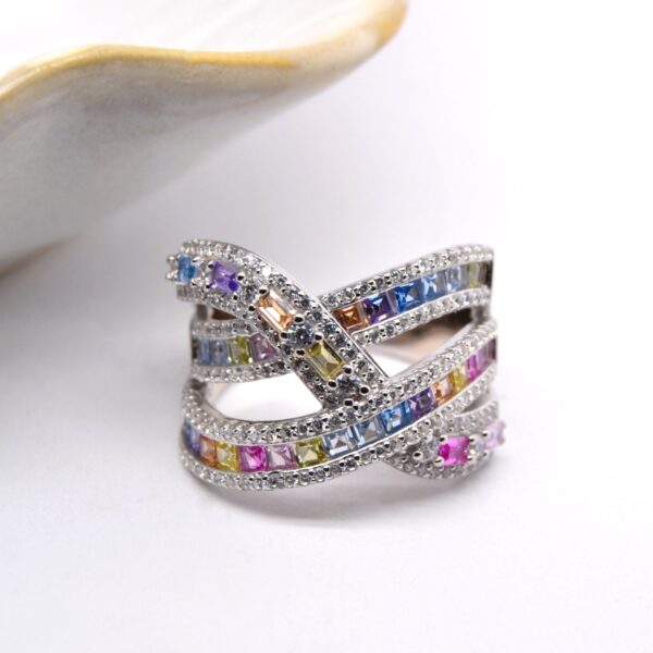 Courtney Silver Rings