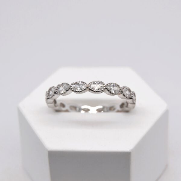 Oval Lucy Silver Ring