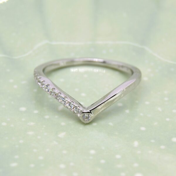 Kiara Silver Wishbone
