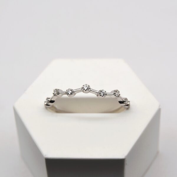 Bling ZigZag Ring