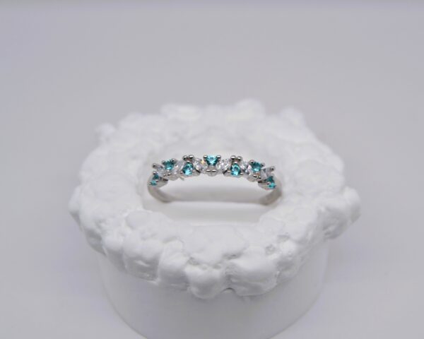 Aqua Abigail Ring