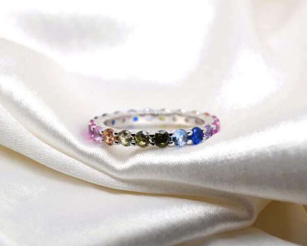 Rainbow Eternity Band