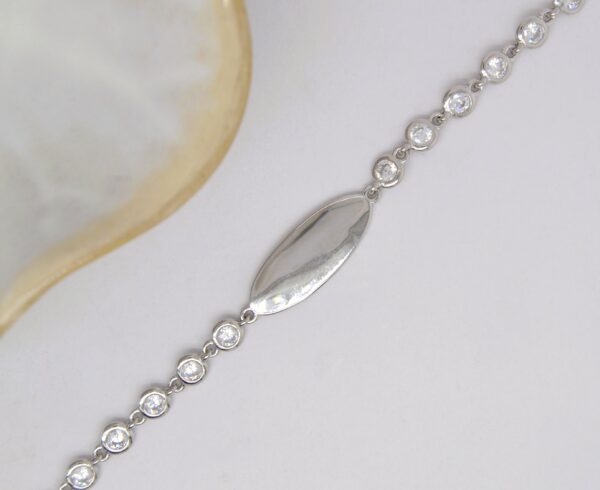 Engravable Tennis Bracelet