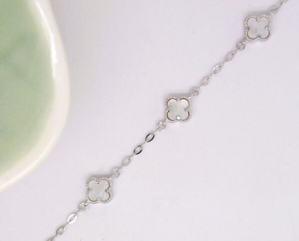White Clover Bracelet