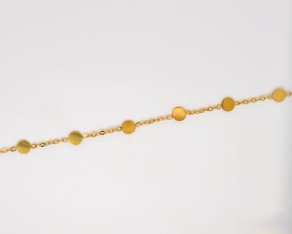 Round Disk Bracelet