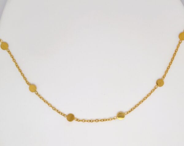 Round Spacer Necklace