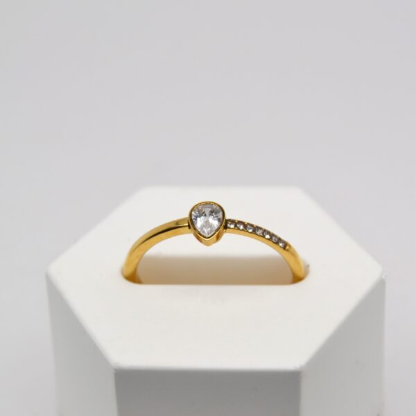 Small Teardrop Ring