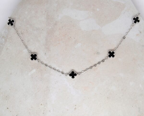 Silver Clover Necklaces