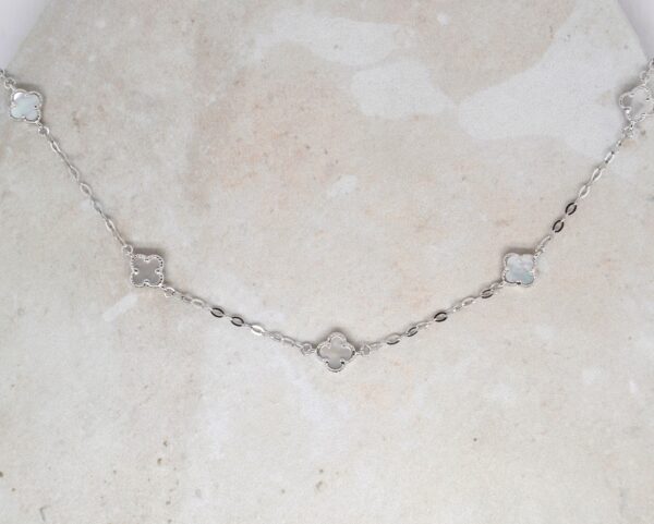 Silver Clover Necklaces