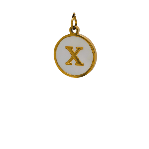White Initial Disk X