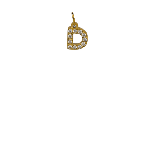 D Bling Initial